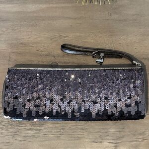 Miu Miu Sequin Wristlet clutch